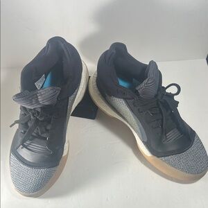 adidas Black and Gray Athletic Shoes